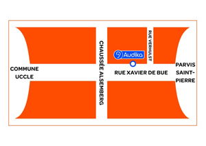 plan d'Uccle Centre